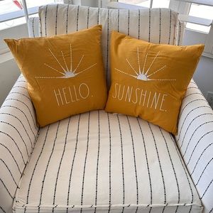 Brand new with tags - throw pillow - approx 17”x17”